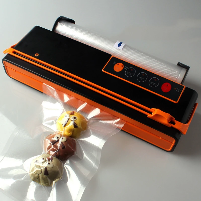 SX-168 Vacuum Sealing Machine Automatic Food Preservation Sealer 32cm Sealing Length Wet Dry Vacuum Packaging