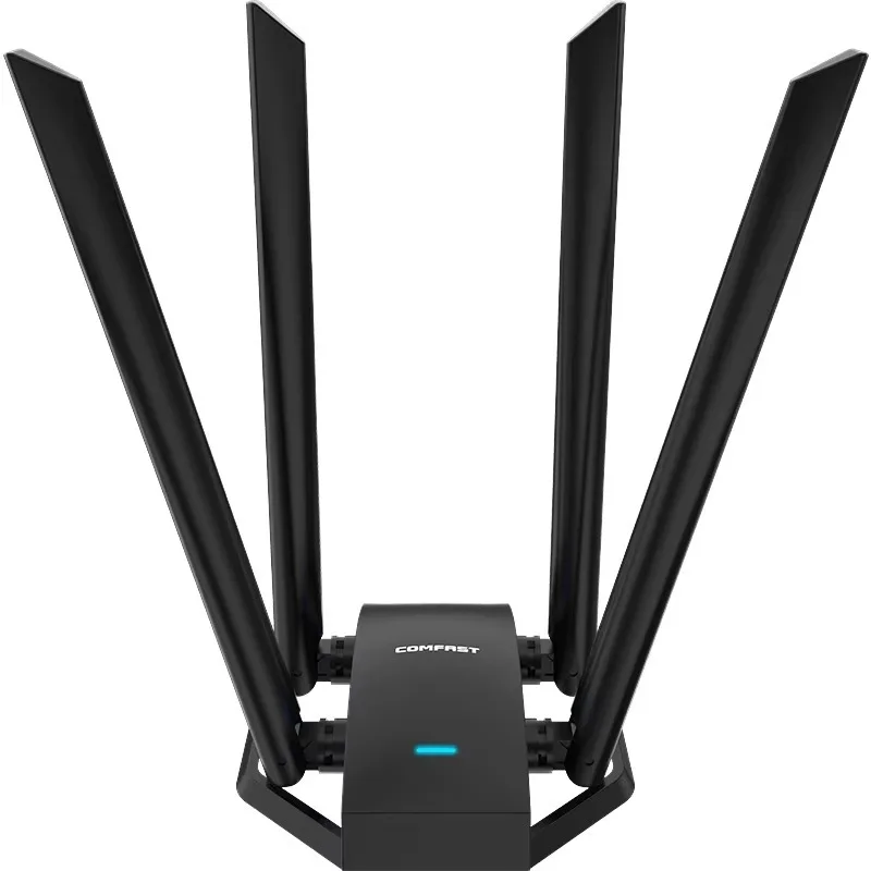 1300Mbps USB Wifi Dongle with Kali Linux Support External Transmission Rate Wireless Antenna Adapter Network Cards Stock Product
