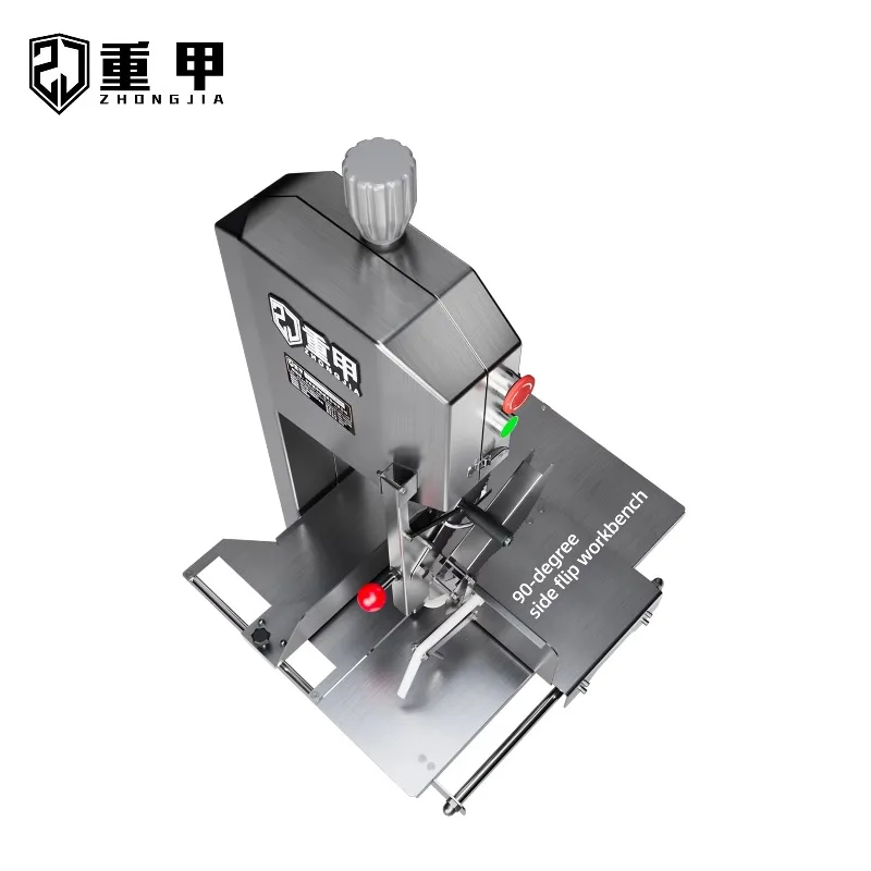 1500W Stainless Steel Blade Table Top Bone Saw Machine Commercial Kitchen Equipment For Frozen Meat/Bone Cutting Meat Slicer