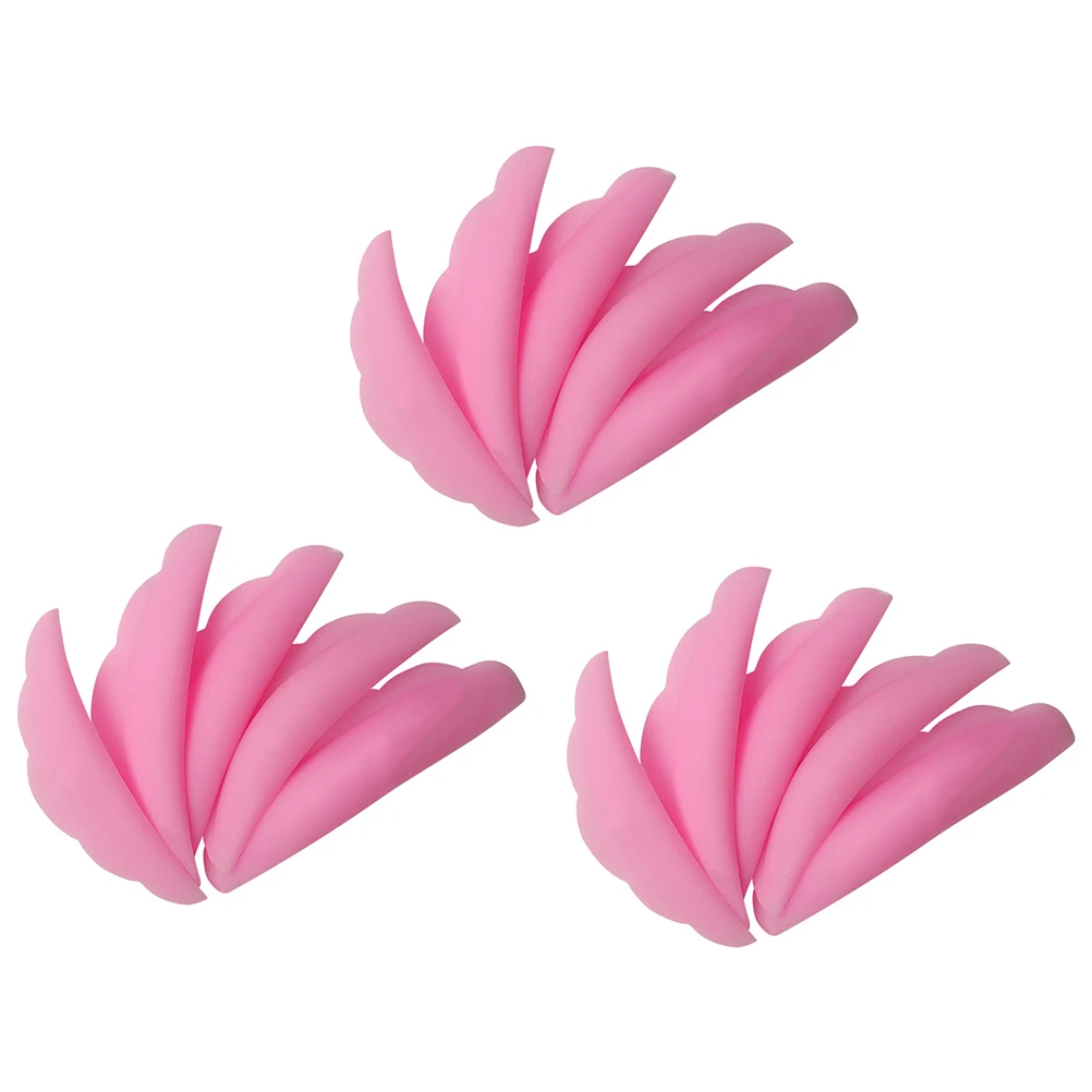 

Eyelash Perm Silicone Gasket Brush Root Position Gently Stop Minutes Practical Convenient Use Sunflower Pad Pink