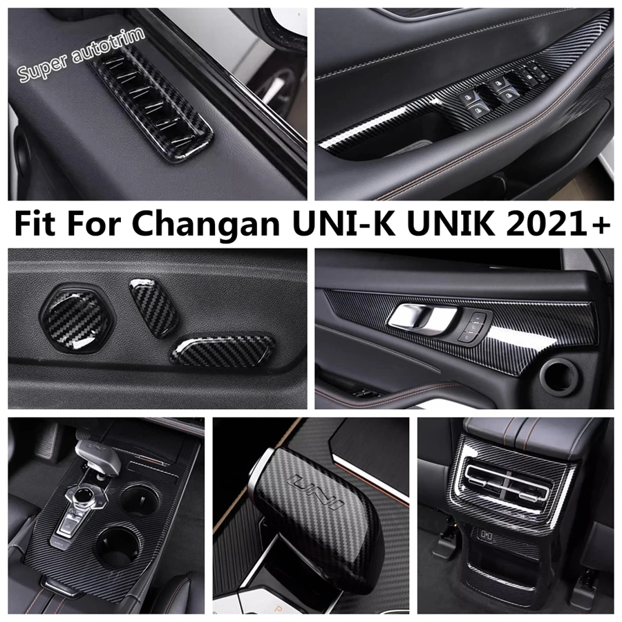 

Seat Adjust Panel / Head Light / Window Lift / Handle Bowl Cover Trim For Changan UNI-K UNIK 2021 - 2024 Accessories Interior