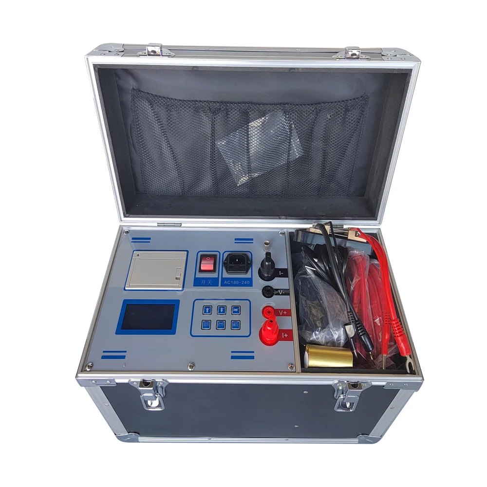 0~50m Ohm Digital LCD Screen 100A Loop Resistance Tester Contact Resistance Test Device Micro Ohm Meter Switch Detector Tester