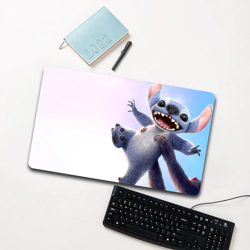 

Disney Lilo & Stitch Being Lifted Mouse Pad Large Non-slip Waterproof Desk Mat for Computer Laptop