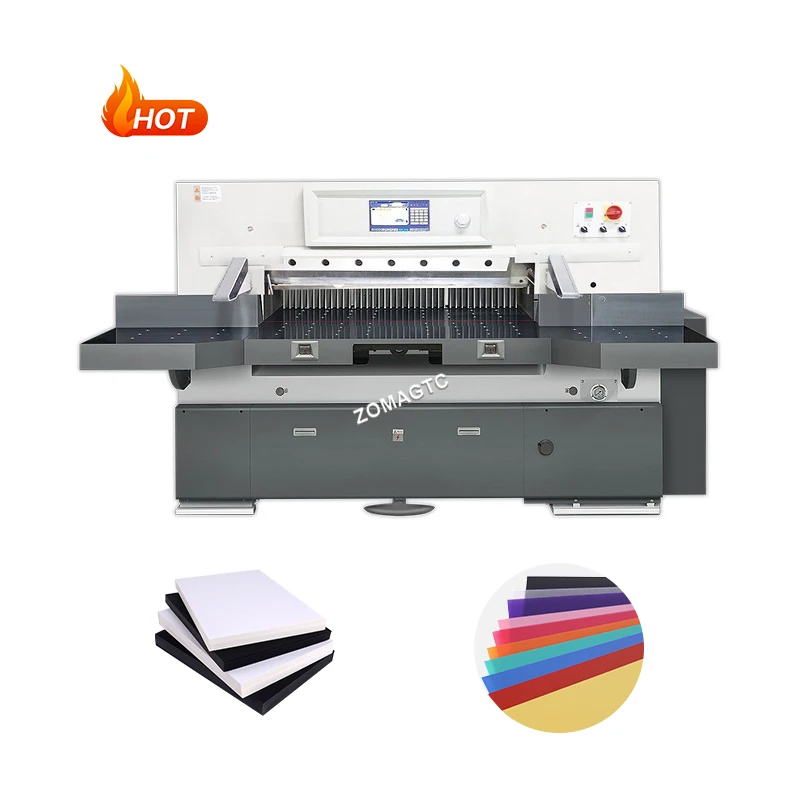 Automatic Heavy Duty Carbon Fibre Corrugated Paper Trimmer Machine Paper Guillotine Industrial Cutter Trimmer Cutting Machine