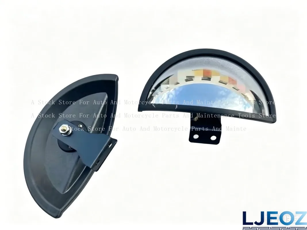 New 1Pc for Forklift Cab Wide-angle Rearview Reflective Reverse Convex Triangular Mirror