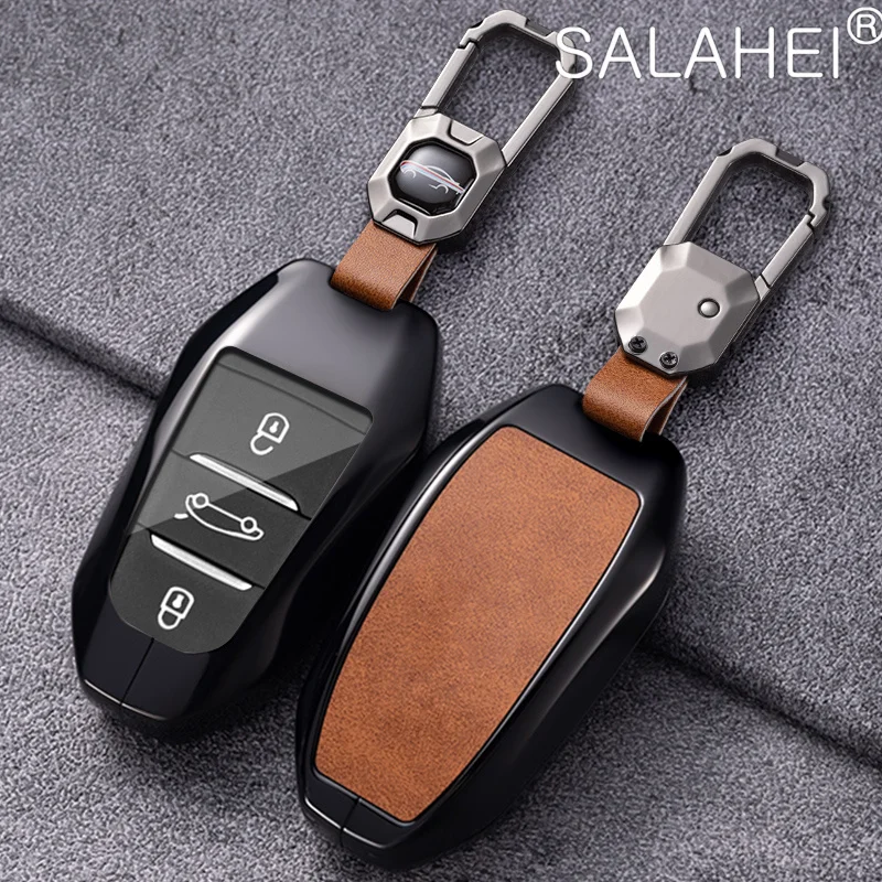 

Car Remote Key Fob Case Cover Protector Holder Shell For Peugeot 208 3008 308 508 408 2008 307 4008 5008 Keychain Accessories