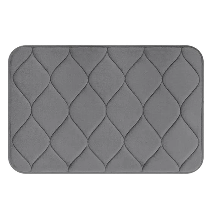 Homaxy коврик для ванной из пены с эффектом памяти, мягкий нескользящий ковер, впитывающий пол, коврик для ванной комнаты, ковер для душа, кухонный декор, коврик для ног