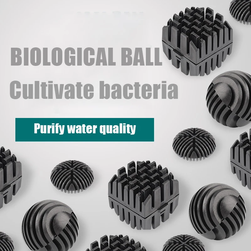 Aquarium Filter Accessories Fish Tank Filter Media Biological Ball Bio-ball Turtle Tank Water Purification Filter Bio-sponge