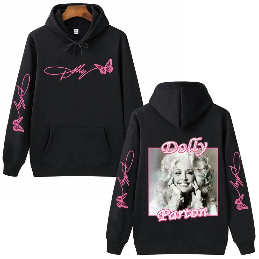 Dolly Parton Country Music Hoodie Man Woman Hip Hop Harajuku Pullover Tops Sweatshirt