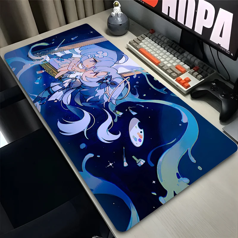 Mouse Pad PC Non Slip Rubber Mousepad Laptop Gamer Cabinet Keyboard Pad Office Computer Gaming Desk H-honkai Impact 3 Mouse Mat