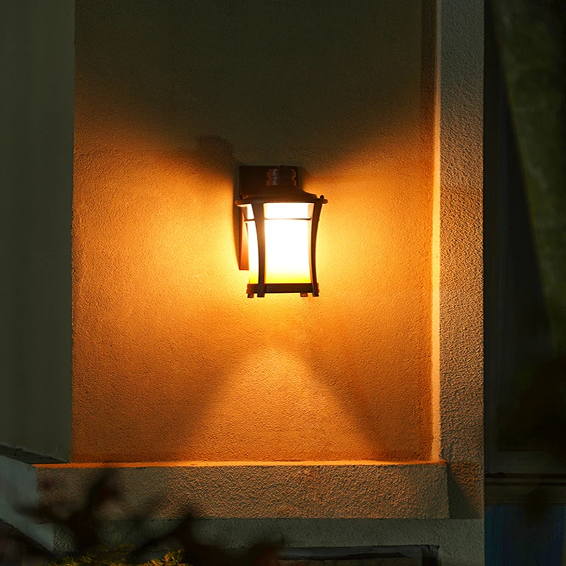 

Европейский стиль вилла открытый водонепроницаемый настенный светильник для коридора, балкона, двора, углового освещения, декор