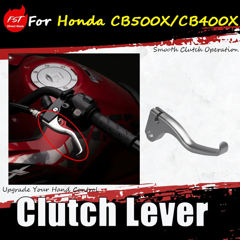 For the Honda CB500X/CB400X motorcycle, we offer custom accessories featuring two-finger off-road racing handlebars.