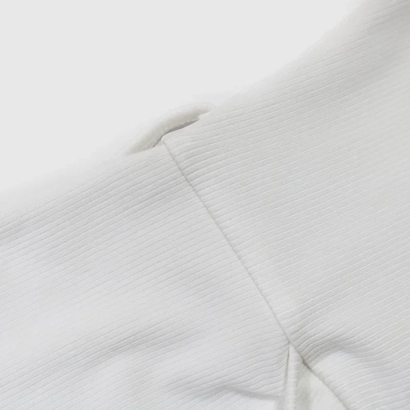 GUWU Damska Sukienka Midi Bez Rękawów z Dekoltem w Serek, Falbanami i Obcisłym Krojem, Moda 2025, Wakacje, Urodziny, Seksowna Sukienka na Imprezę, do Klubu