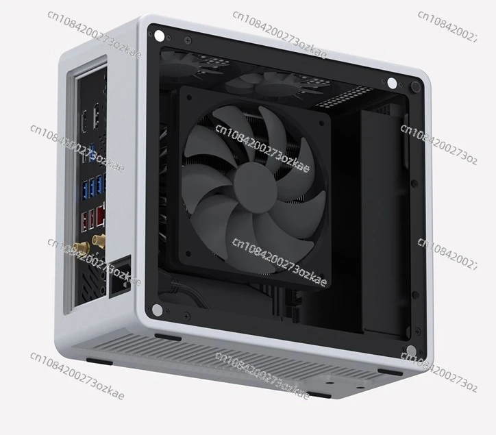 

Mq4 Core Display All Aluminum Alloy Integrated Molding Itx Chassis Desktop Htpc Desktop Small Chassis