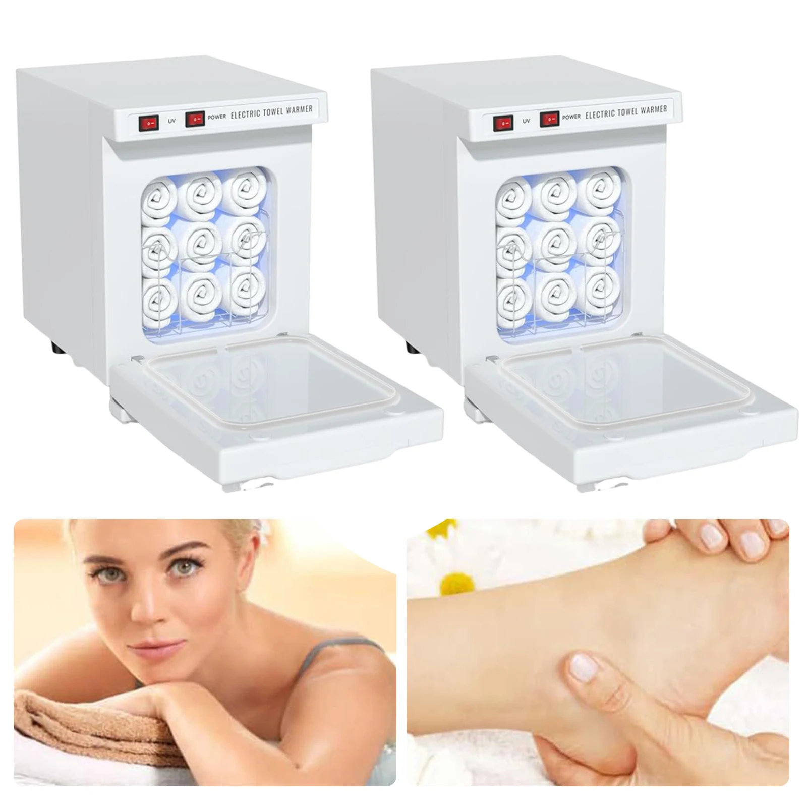 

5L Mini Towel Warmer Mini Heated Towel Cabinet Electric Tower Warmer for Beauty Salon Massage Office Facial Spa