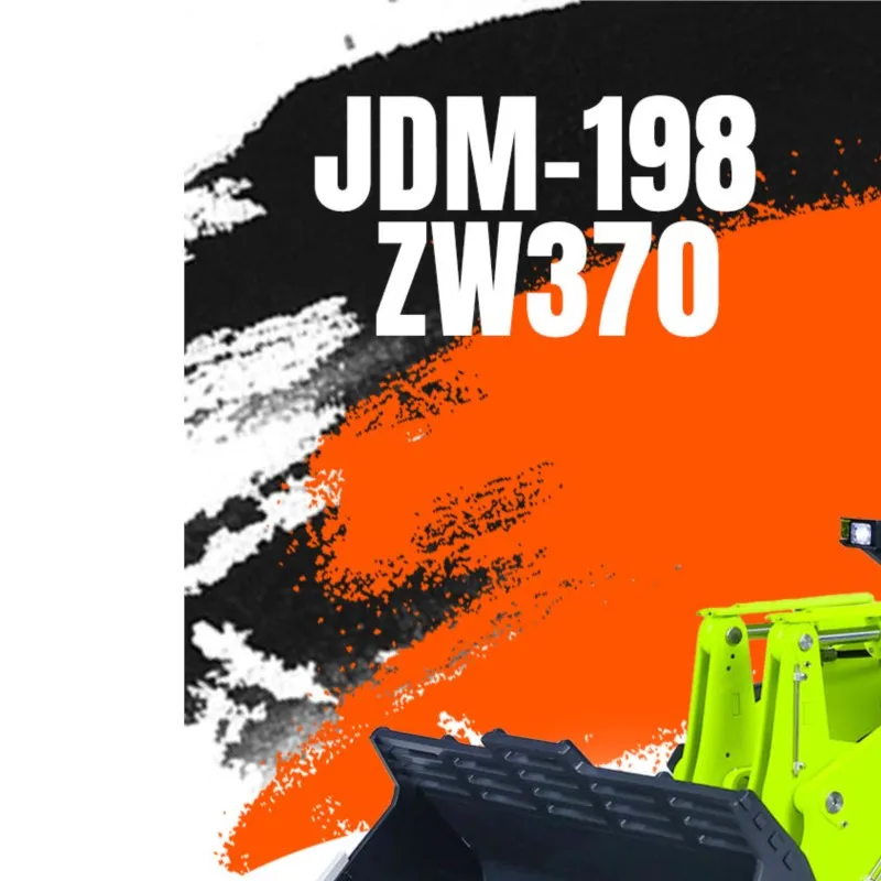 

1:14 JDModel ZW370 Metal RC Hydraulic Loader 1/14 Remote Control Earth Mover Construction Vehicle Trucks Cars Toys