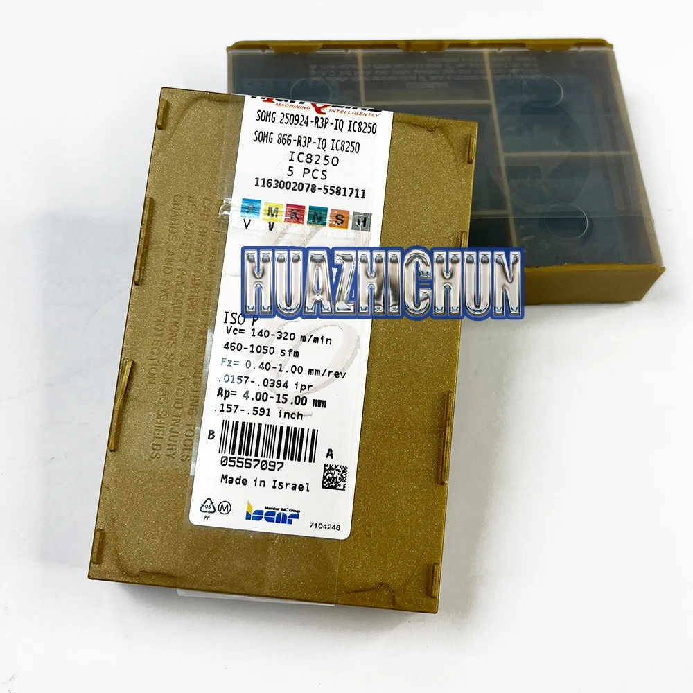 HUAZHICHUN  CARBIDE INSERT SONG 250924-R3P-IQ IC8250