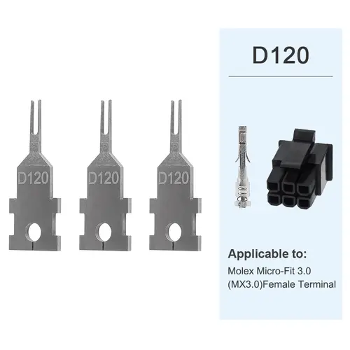JRready Replacement Tip Kit for Extraction Tool &Terminal Release Tool for Deutsch,AMP/TE,Molex,Delphi,JST,Harting Connectors - Image 10