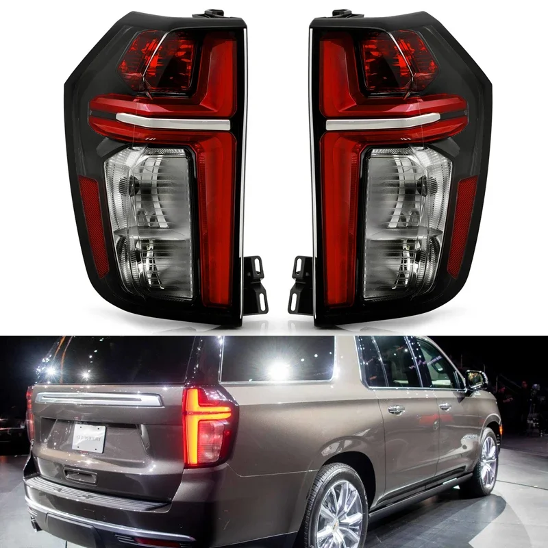 

Pop GM2800322 GM2801322 Светодиодный задний фонарь для Chevrolet Suburban 2021 2022 2023, указатель поворота, тормозной фонарь заднего хода 84849417 8484