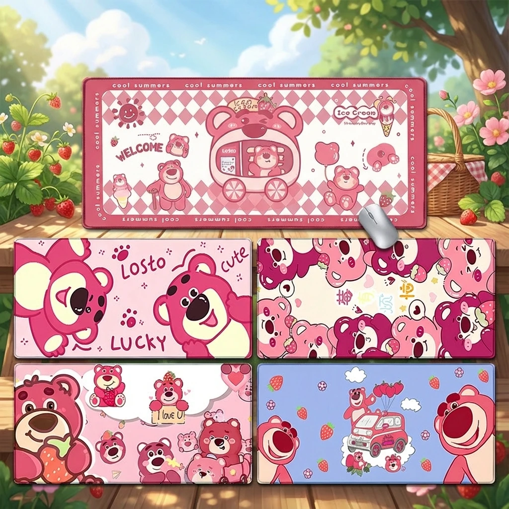 

Коврик для мыши Lotso, милый офисный нескользящий игровой коврик для мужчин и женщин, высокоэстетичный коврик для компьютерной клавиатуры LOTSO Gaming