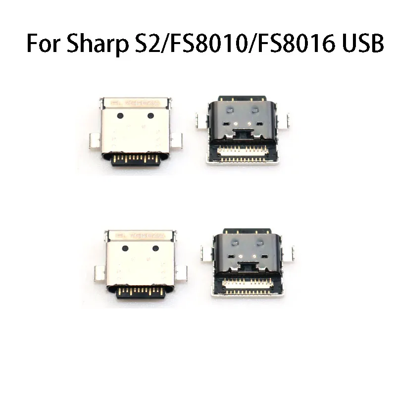 1 шт. для Sharp S2/FS8010/FS8016, USB-интерфейс для зарядки, USB Тип C, 24-контактный разъем с хвостовой вилкой, соединитель, адаптер, соединитель