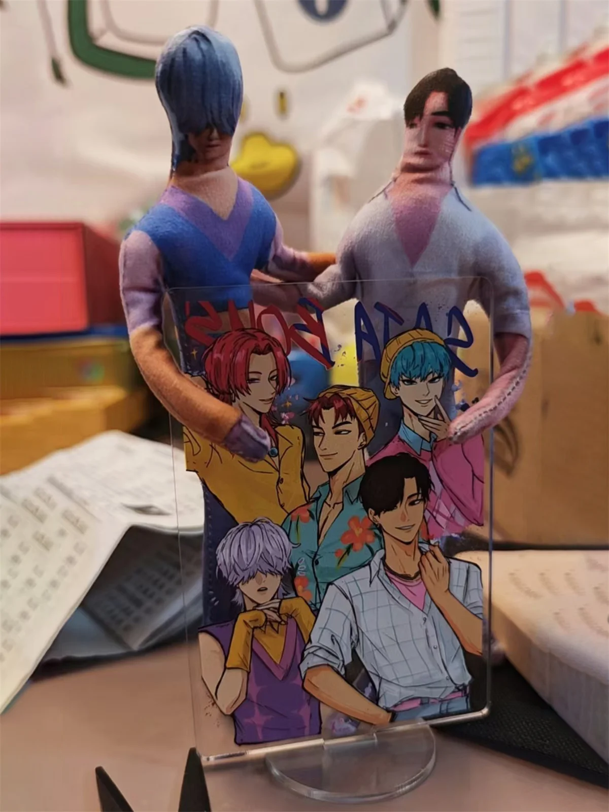 ตุ๊กตาการ์ตูน Kpop Demon Hunters แบบขยับได้ ตุ๊กตา Saja Boy Huntr/X คอสเพลย์ ตุ๊กตาผ้าฝ้ายแบบยืดหยุ่น ของตกแต่ง ของขวัญวันฮาโลวีนและคริสต์มาส