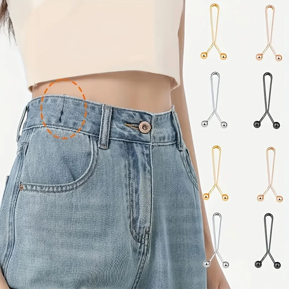 

Set of 8 Fixed Clips - Adjustable Non-Slip Headscarf Clip, Scarf Clip, Hem, Cuffs, Tightening and Fixing Clip