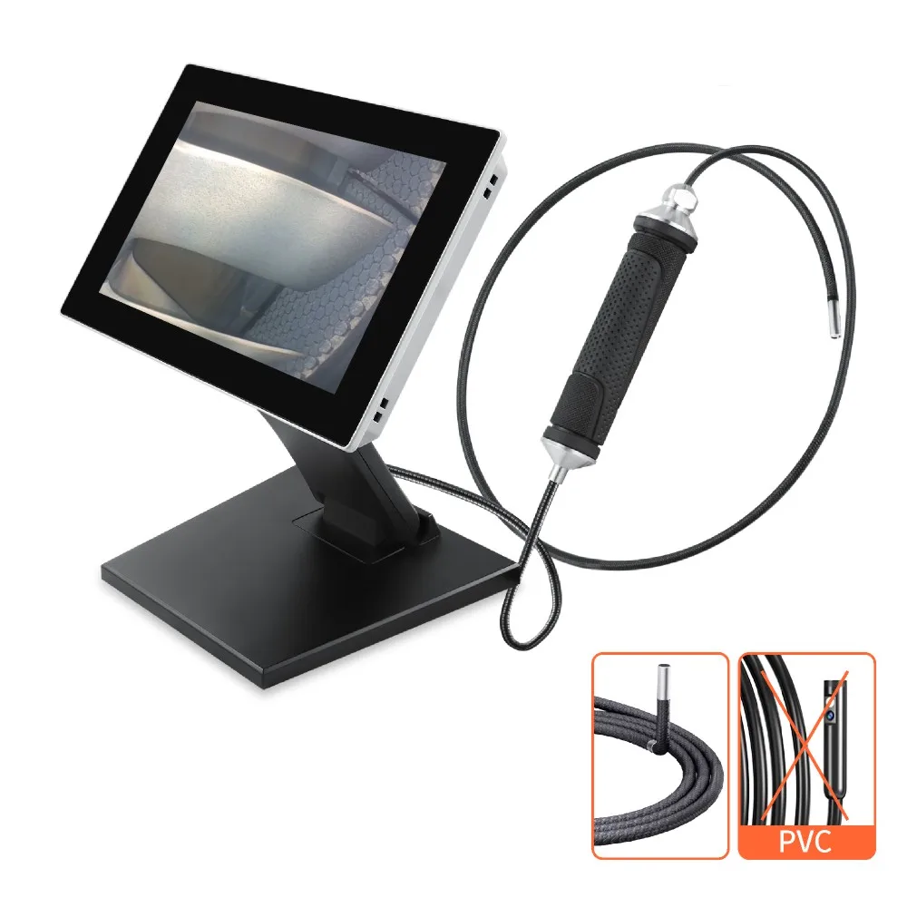 10 inch HD Touch screen endoscope machine usb endoscope waterproof inspection camera industrial application