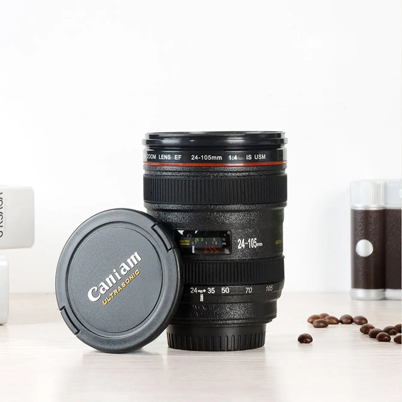 1PC lens cup DSLR camera lens cup coffee cup is not leak proof - AliExpress  15