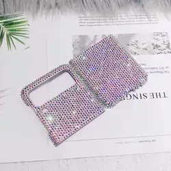 Luxury and fashion Bling Rhinestone Gem Diamond For Samsung Z Flip 7 6 Fold 6 Z Flip 5 Flip 4 Flip 3 Z Flip 2 phone case