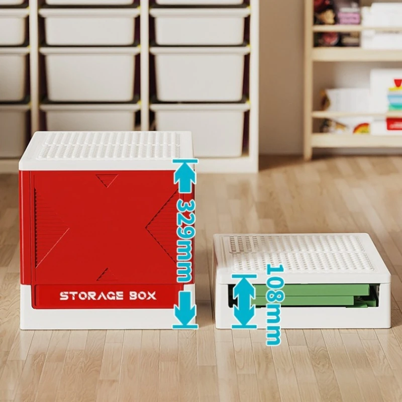 

Household large capacity storage box, multifunctional storage box, building block storage box, children's toy storage box