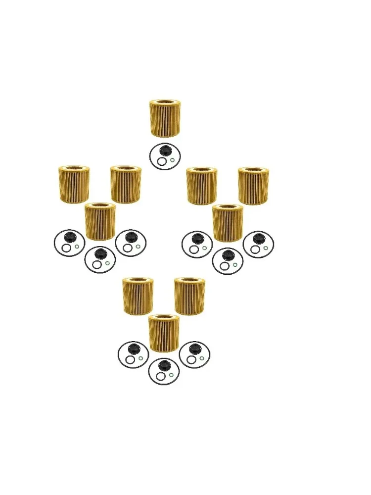 

10pcs Oil Filter 11427640862 11427953125 Oil Filter 11428683204 11427634291 11427618461 for Bmw F20 F21 F30 F31