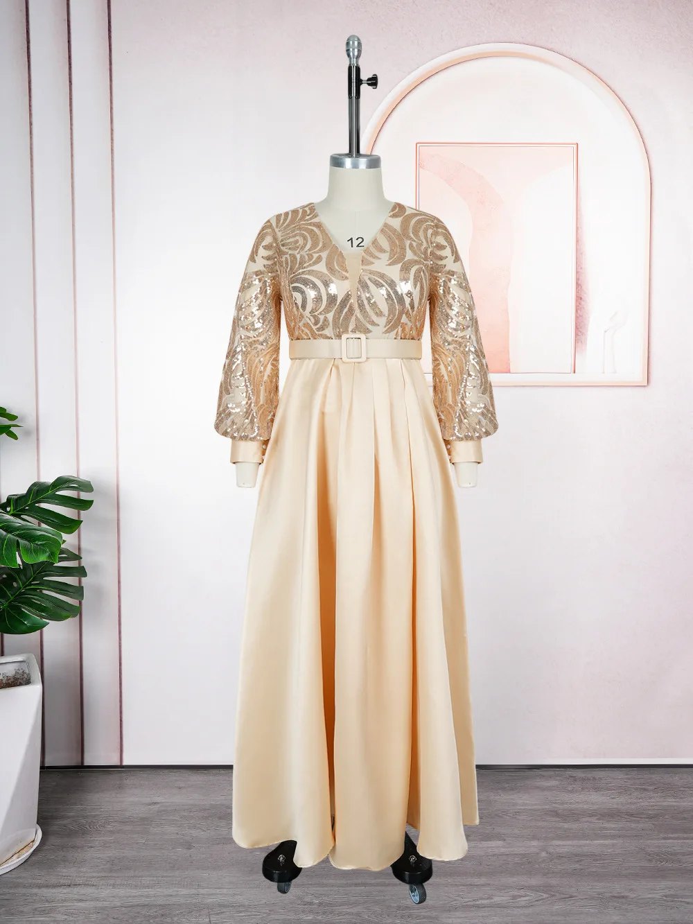 

Африканские вечерние платья больших размеров для женщин, Дашики Анкара, свадебное рождественское вечернее платье с блестками, элегантное мусульманское платье макси 2025