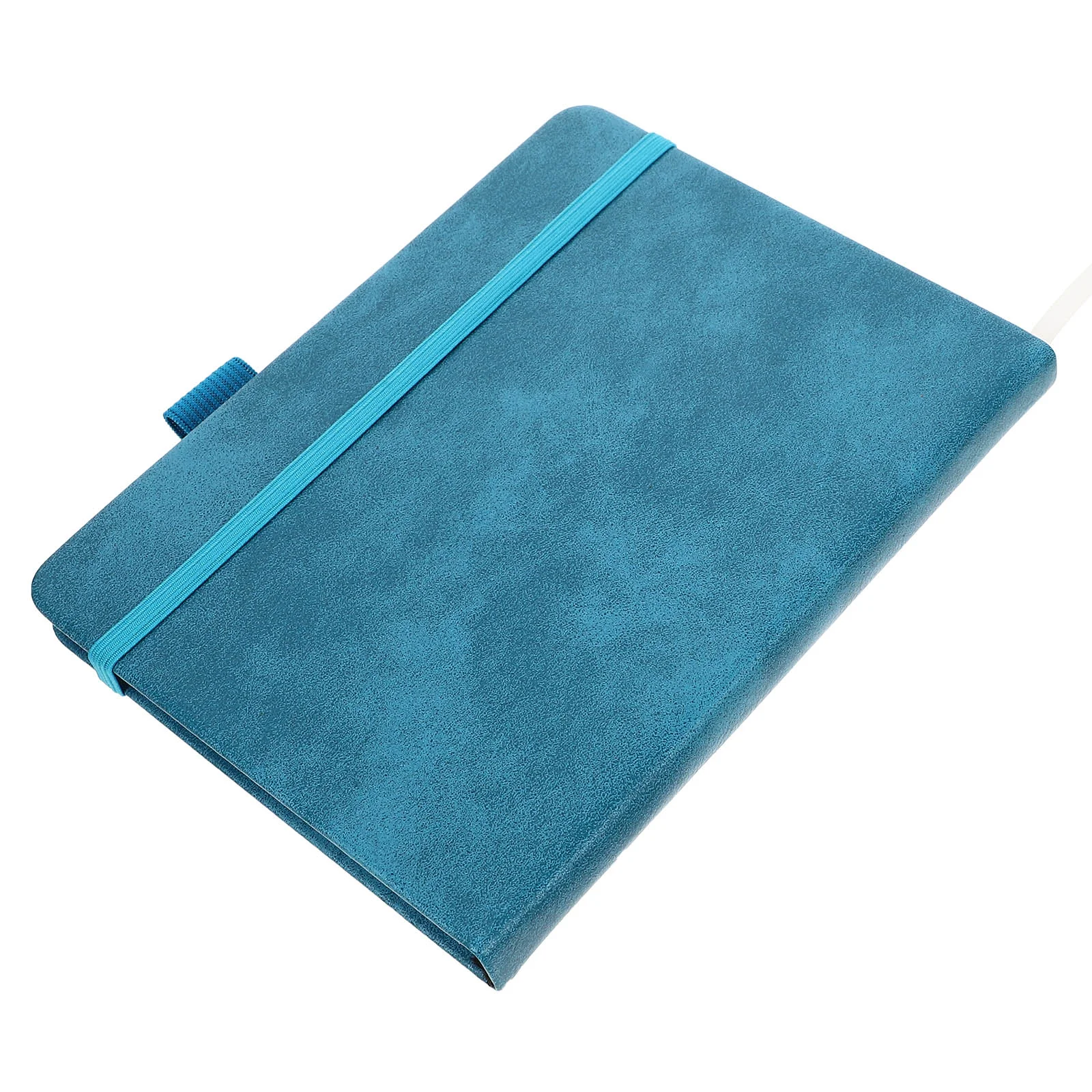 Password Book Address Phone Imitation Index Page with Pen Insert Strap (sky Blue ) Mini Home Office