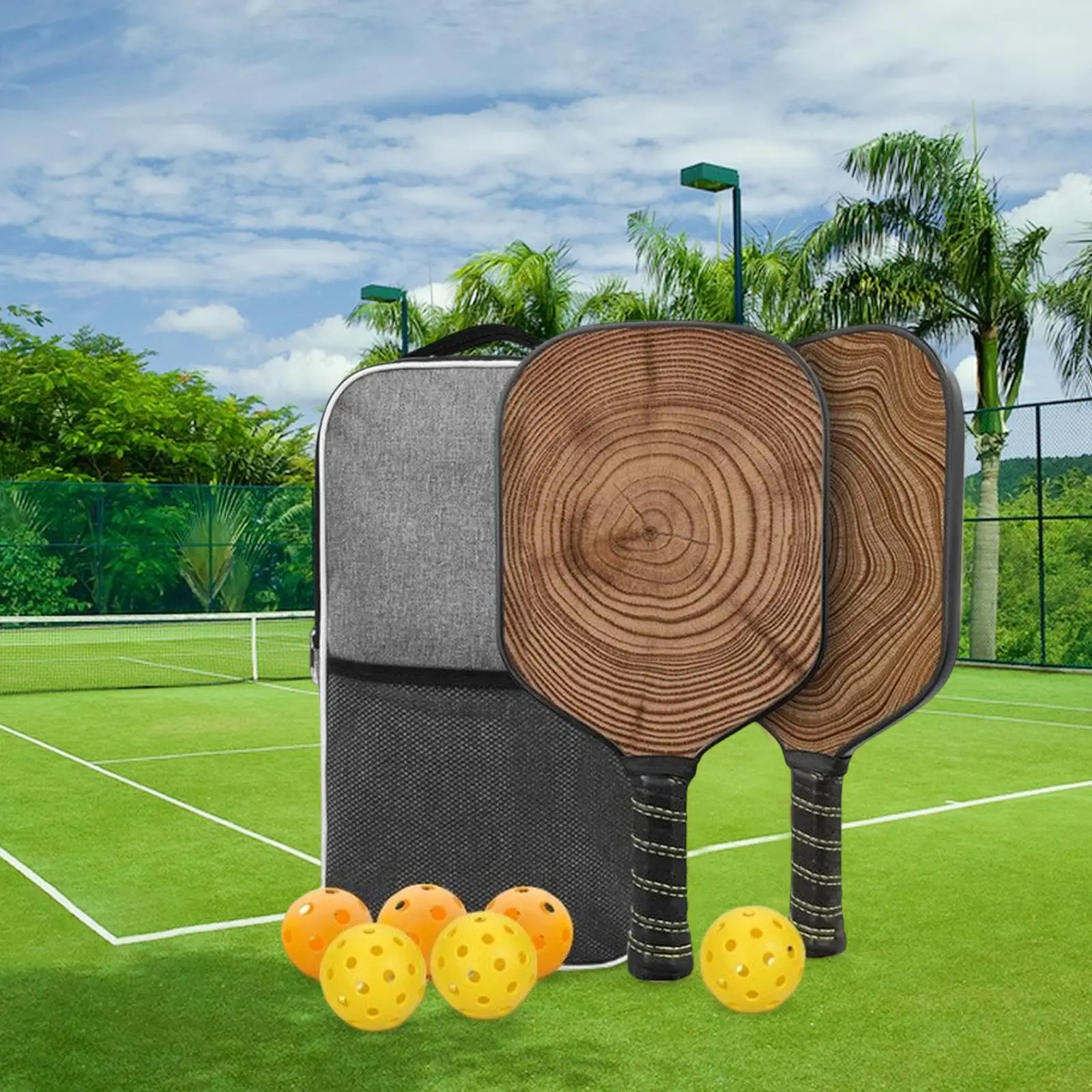 

Портативная, легкая ракетка для пиклбола для начинающих, взрослых унисекс