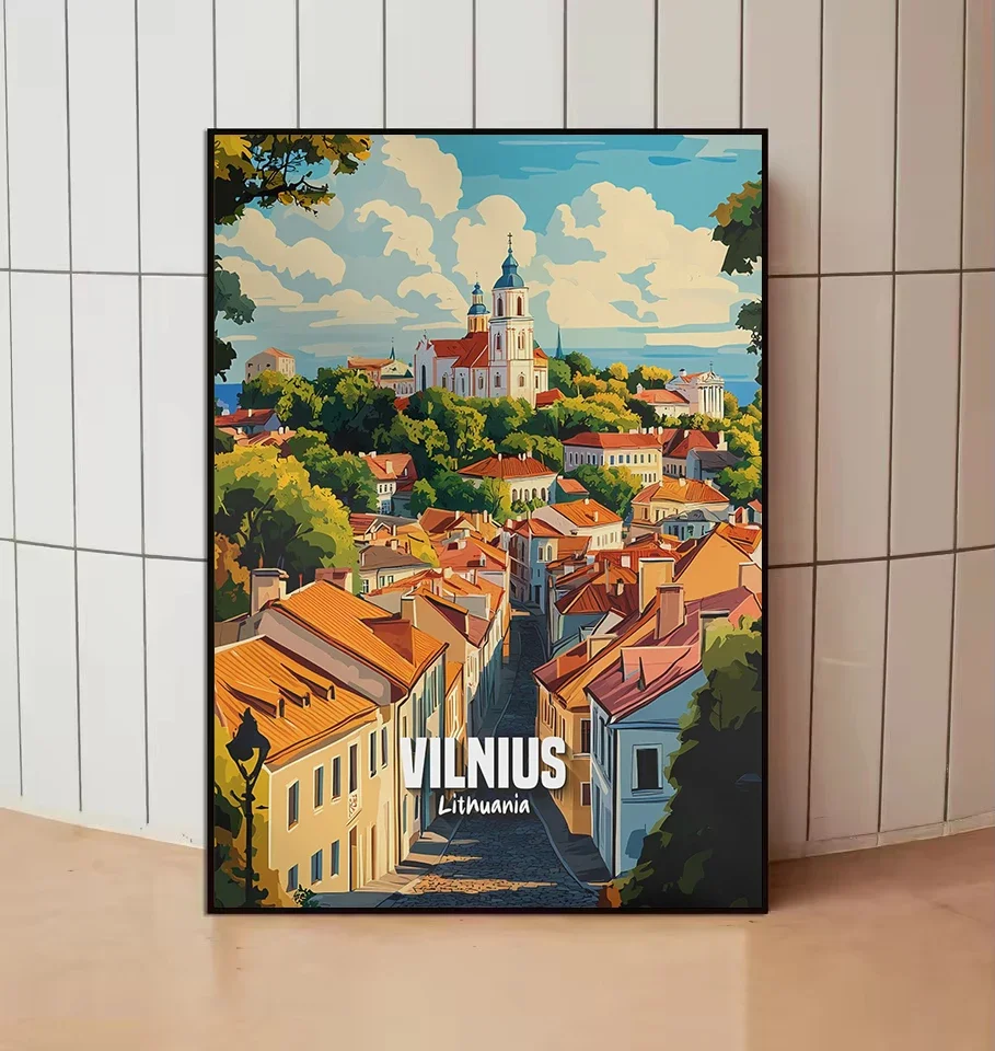 Abstract World Travel Classic Nature Landscape Romania Alaska Lithuania Poster Canvas Painting Wall Art Pictures Home Decor