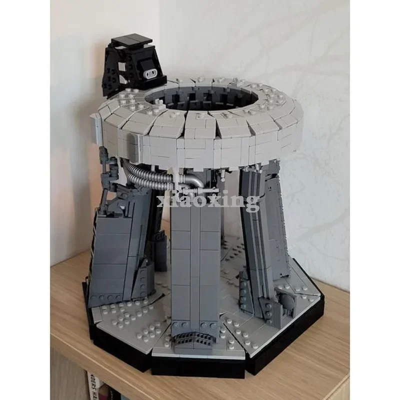 Spot MOC-149685 Spacecraft Orbital Launch Mount 2490PCS High Difficulty Model Saturn V Scale Building Block Toy Birthday Gift
