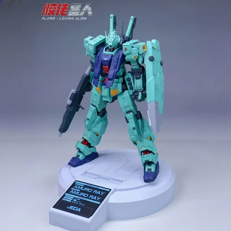 Novo em estoque cola cara estrela segunda edição amuro tipo especial mg jetta aço montagem modelo figura de ação exibição brinquedos presentes