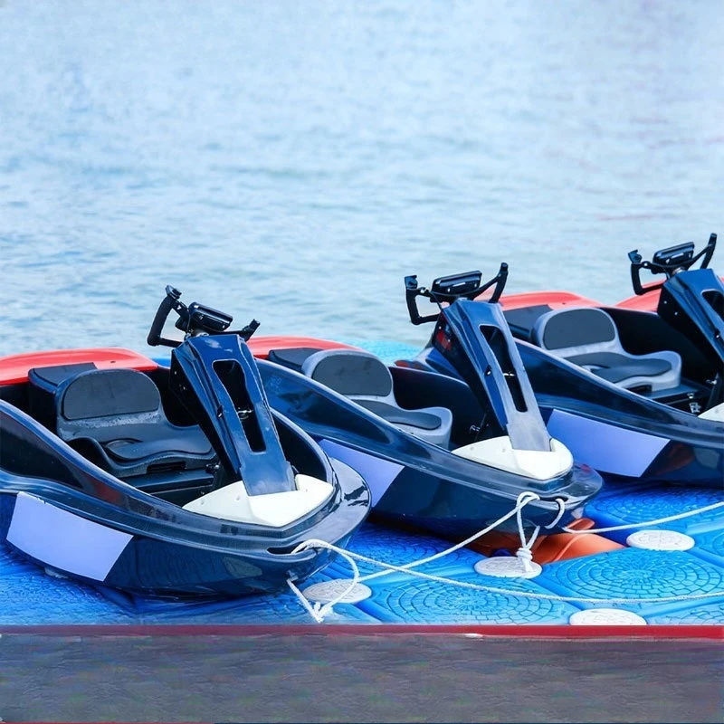 Water karting boat, power jet boat, high-speed speedboat amusement equipment