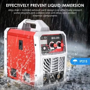 Tragbarer digitaler MIG Digital Schweißer, ARC MIG -TIG -Schweißmaschine, IGBT -MMA -Gas, ohne Gasschweißeisen, Edelstahl 12 Hauptverkäufe MIG Tragbares Schweißgerät - №12