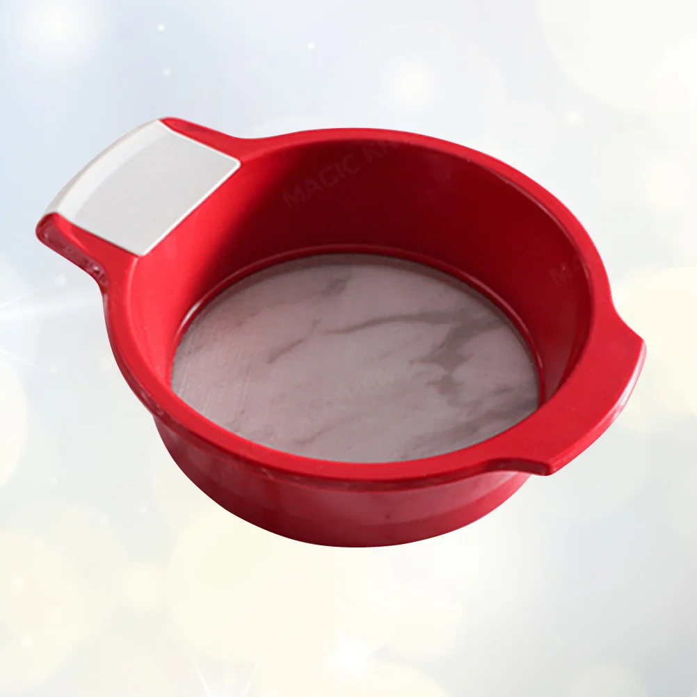 

Handheld Flour Sifter Lightweight Rust Resistant Kitchen Gadget For Bread Pizza Dough Cake Baking Filter Powder Sifting Strainer