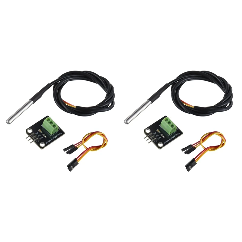 

M11K-BOJACK DS18B20 Temperature Sensor Module Kit With Waterproof Stainless Steel Probe For Raspberry Pi