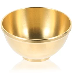 Pure Copper Offering Bowl Altar Supplies Home Accents Decor Water Rice Brass Shooting Prop Sacrificial Props Small