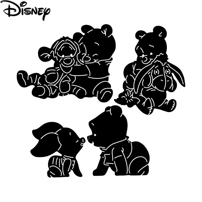 Baby Tigger and Pooh Metal Cutting Dies Disney Movie Winnie the Pooh Eeyore Piglet Die Cuts Decoration Scrapbook Craft Mould