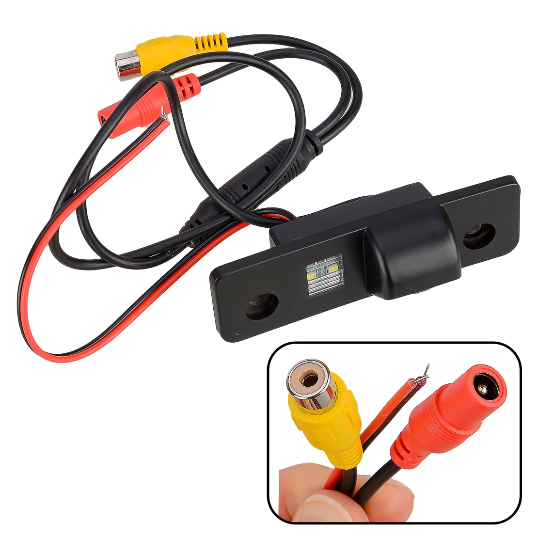 Night Vision Rear View Reversing Camera Fit For Ford Mondeo MK2 MK3 Fusion Mustang GT CS Flex Taurus Lincoln MKZ MKT MKX 12V