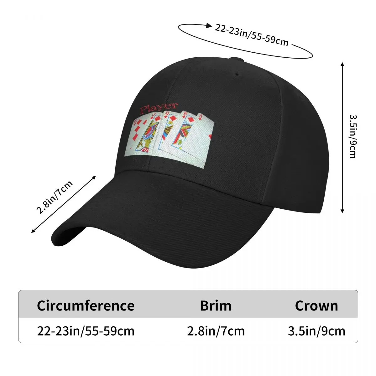 Player Baseball Cap Horse Hat summer hat sailor cap for men For Men Women's