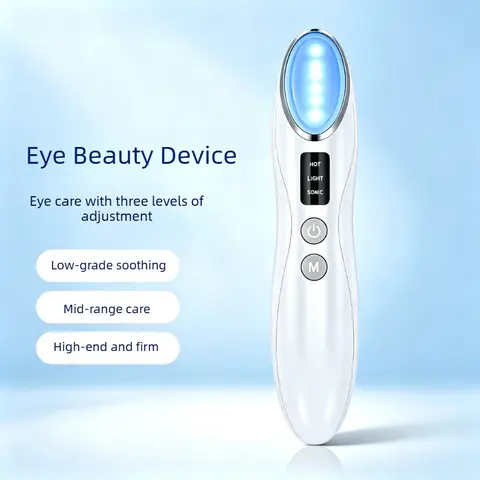 CMH 3in1 Electric Eye Massager Vibration Anti Wrinkle Eye Care Massage Black Eye Circle Removal Beauty Facial Eye Care Equipment
