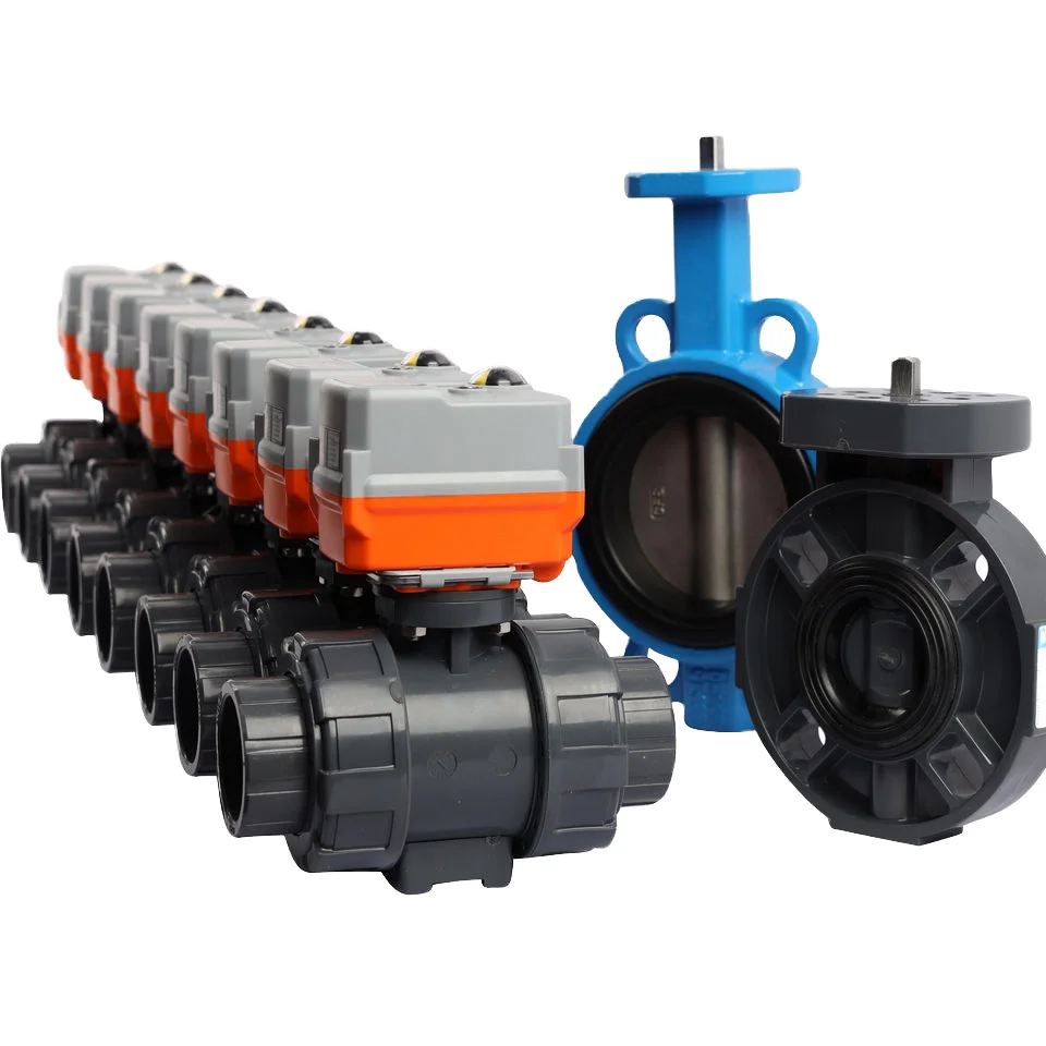 2-Way 2 Inch DC12/24V Motorized UPVC Electric Control Water Valve Actuator Ball Type with OEM Customization Support General