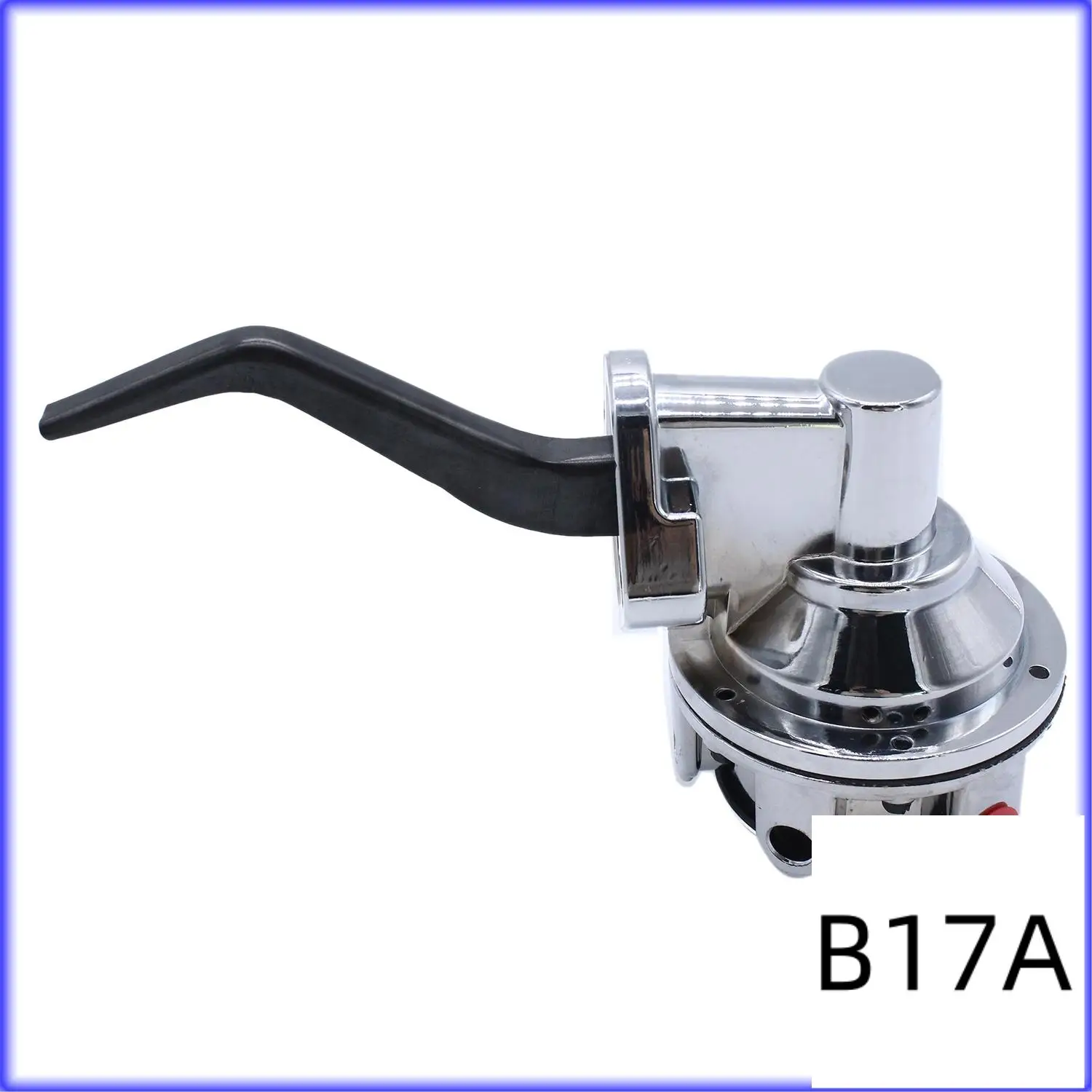 

BT-For SB Small Block Ford 221 260 289 302 351 Two Valve 80 Gph Mechanical Fuel Pump, Chrome
