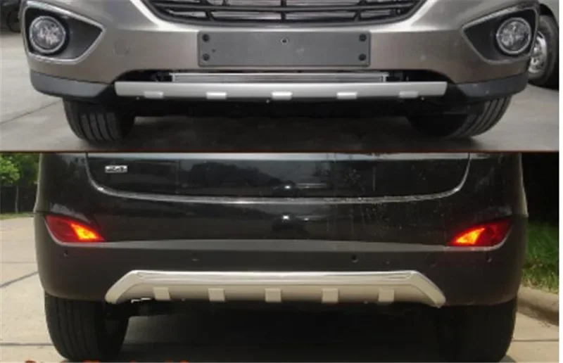 

High Quality ABS Plastic Front And Rear Bumper Guard 3pcs Fit For Hyundai ix35/Tucson MK2 2010 2012 2013 2014 2015